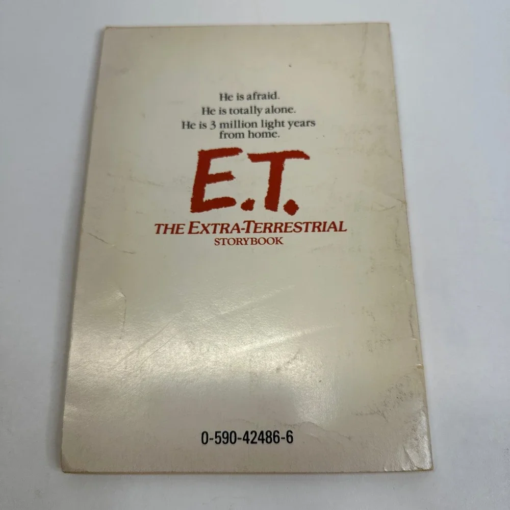 E.T.‎ The Extra-Terrestrial Storybook William Kotzwinkle 1988 Paperback Photos